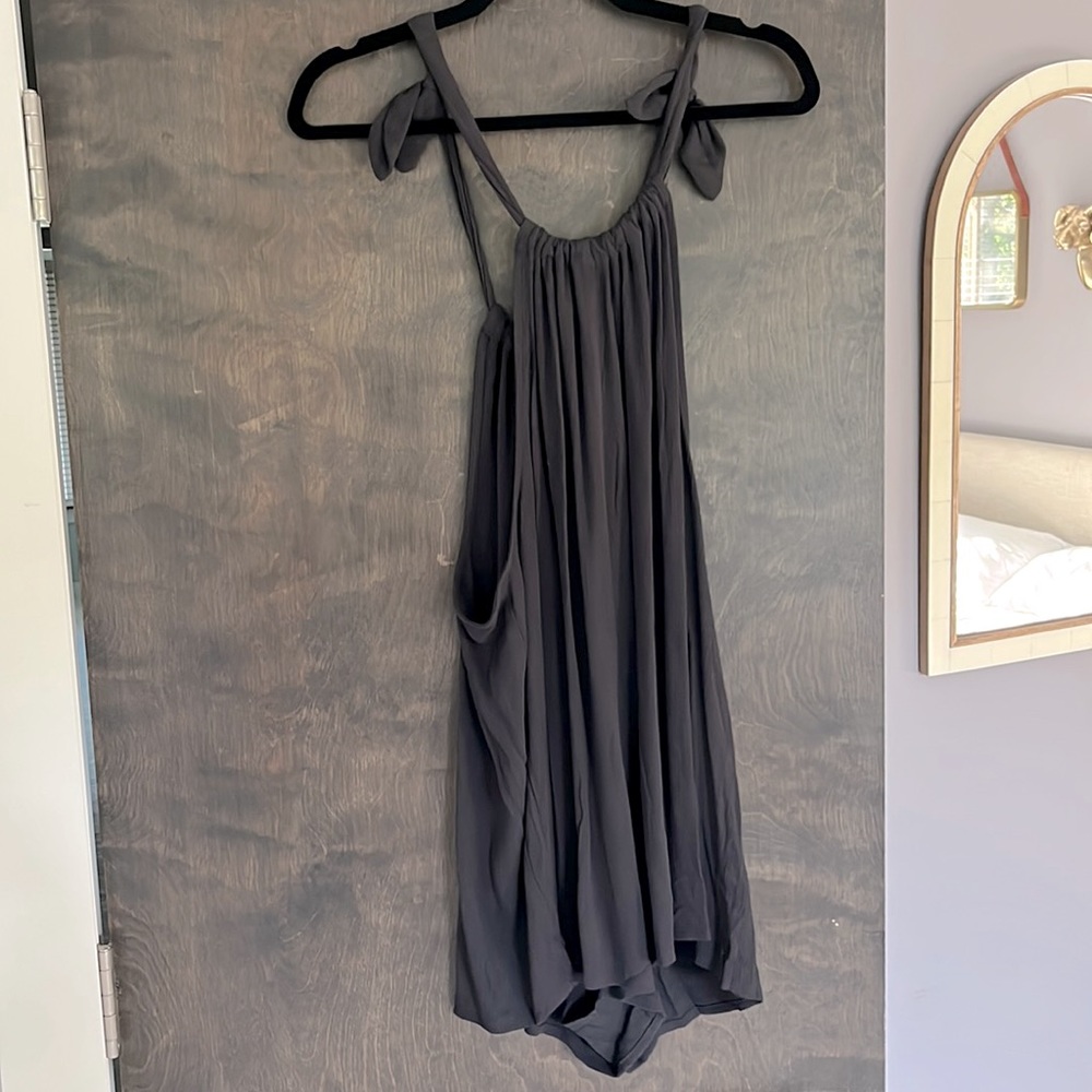 Xhiliration swim suit coverup romper